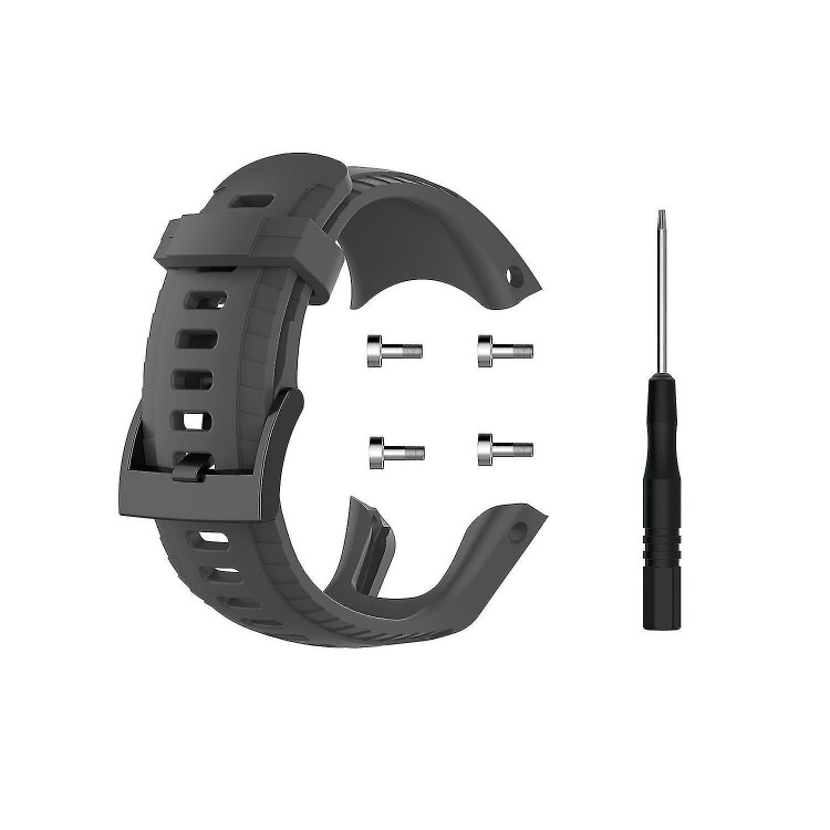 Replacement Soft Silicone Watchband For Suunto 5