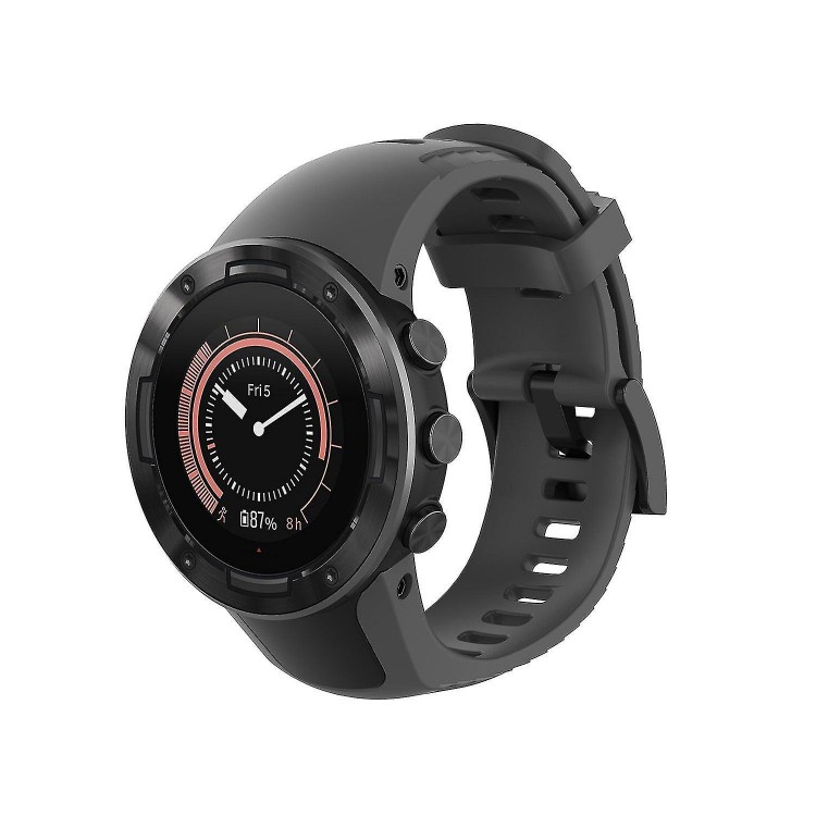 Replacement Soft Silicone Watchband For Suunto 5