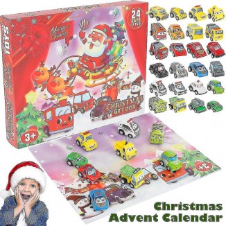 24pcs Car Advent Calendar For Christmas