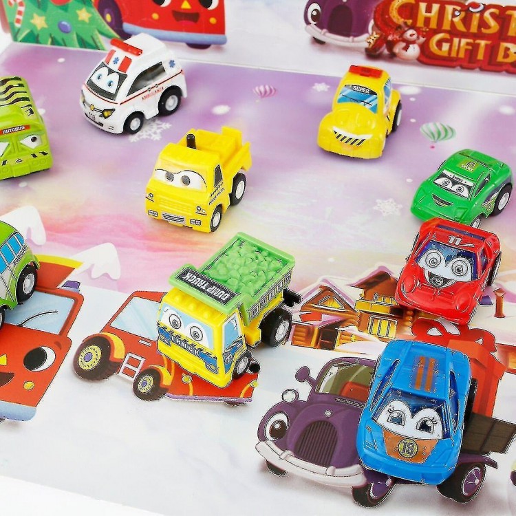24pcs Car Advent Calendar For Christmas