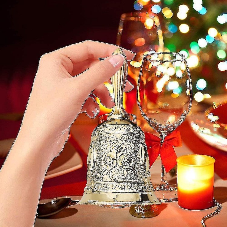 Vintage Bell Hand Bellschristmas Jingle Bells