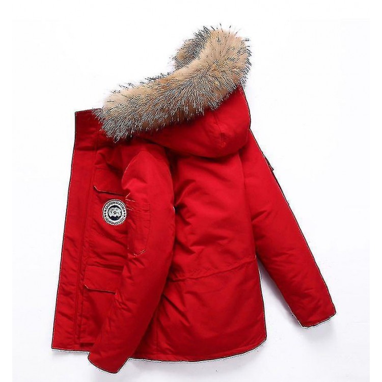New Men's Down Jacket - Thickened Tooling Couple's Coat For Winter