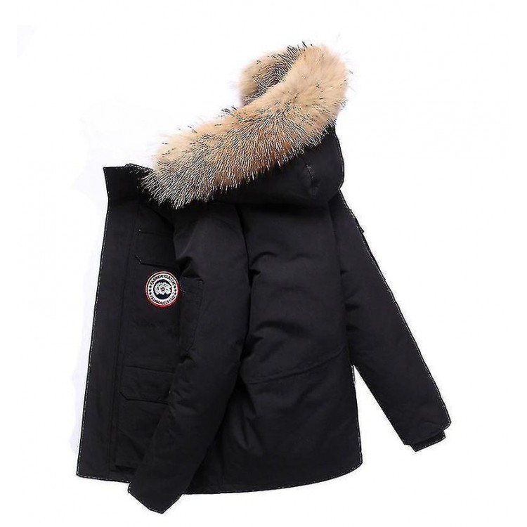 New Men's Down Jacket - Thickened Tooling Couple's Coat For Winter