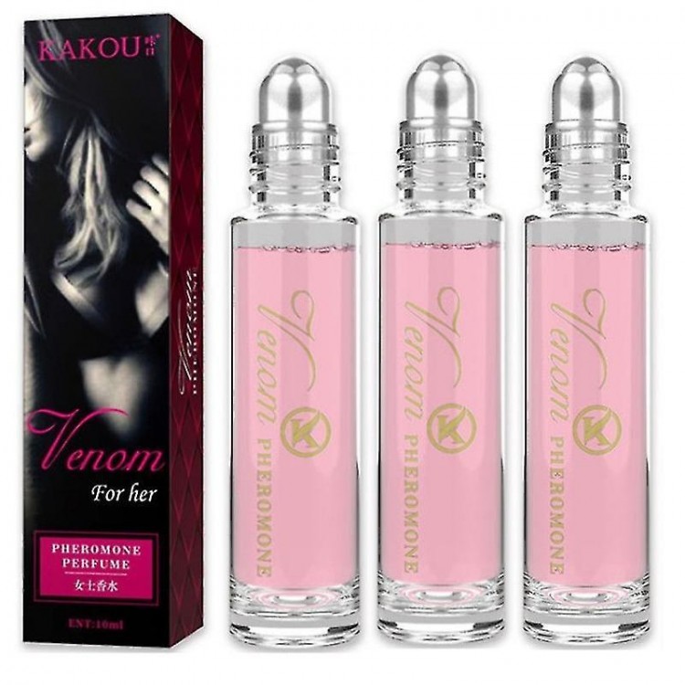 3pcs Pheromone Intimate Partner Perfume - Roll-On Fragrance