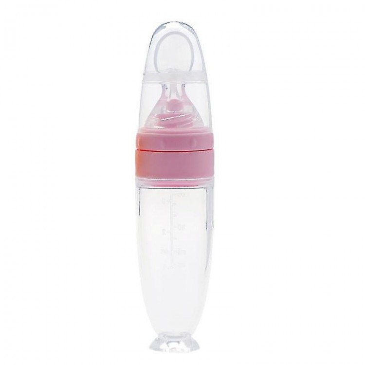 Baby Spoon Bottle Feeder Dropper Silicone Spoons