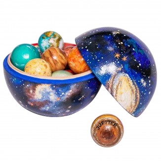 PVC and Resin Solar System Educational Learning Game Toy. An Engaging Model for Learning