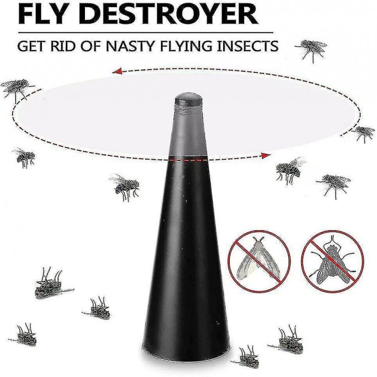 2-Piece Fly and Mosquito Repellent Insect Fans