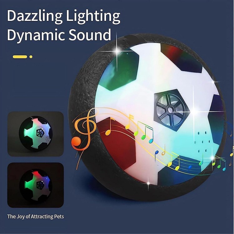 2023 New Active Sliding Disc - Interactive Dog Toy with Cool Lighting Effects (LED Lights)
