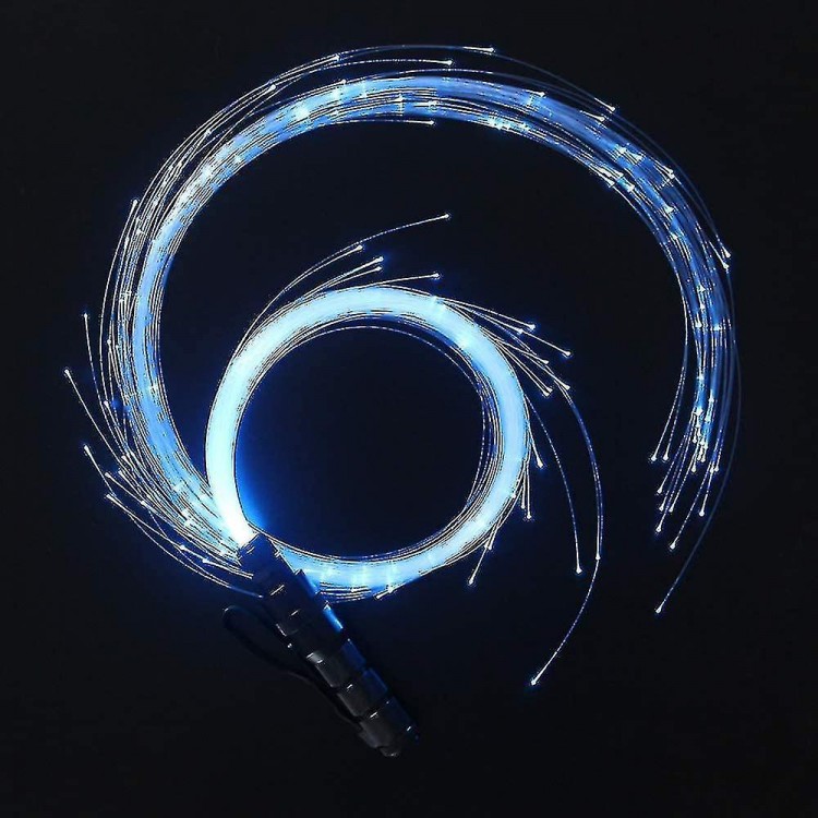 LED Fiber Optic Whip – Super Bright Lights, 40 Color Effects, 360 Swivel, the Ultimate Pixel Rave Toy