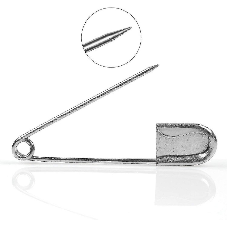 12.8cm Large Safety Pins Pack of 10 – for Ultimate Versatility