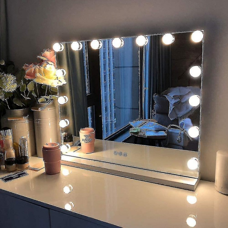 USB Hollywood Makeup Mirror with 10 Light Bulbs