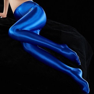 Shiny Glossy Spandex Stockings Opaque Pantyhose Sports Fitness Tights