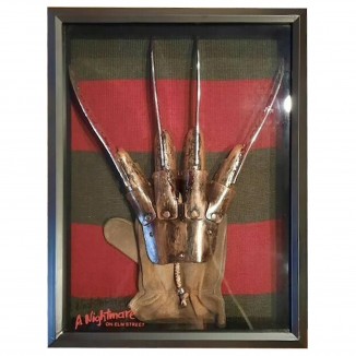 Nightmare Nostalgia: Freddy Krueger Glove and Sweater Display