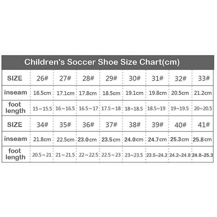 Non-Slip Soccer Shoes for Children - Game Training Soccer Shoes