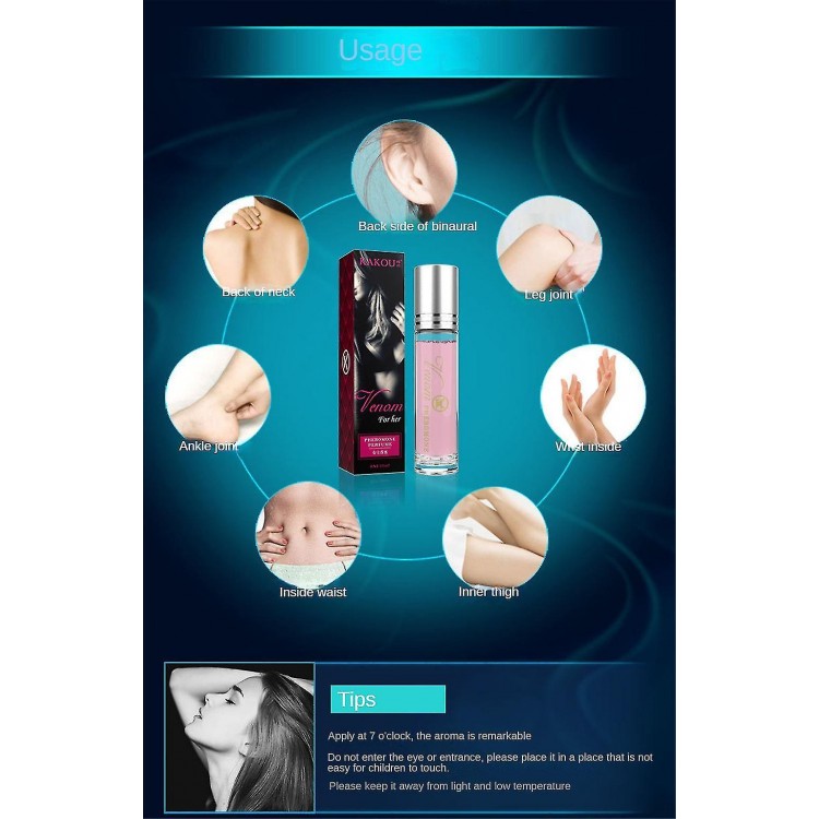 3pcs 10ml Venom Pheromone Fragrance Perfume - Long-Lasting and Stimulating Scent for Men and Women