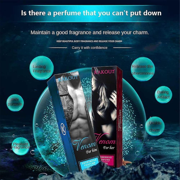 3pcs 10ml Venom Pheromone Fragrance Perfume - Long-Lasting and Stimulating Scent for Men and Women