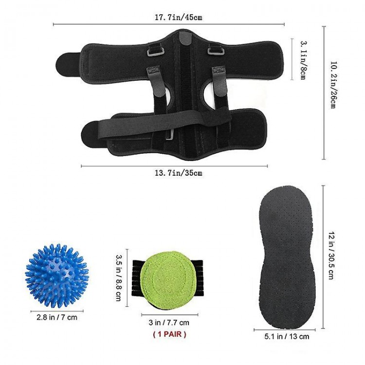Adjustable Plantar Fasciitis Night Splint.  Experience Comfort and Relief with this Brace, Designed to Alleviate Discomfort and Support Healing
