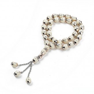 Muslim Prayer Beads Round Bead Tesbih Allah Rosary Islamic Tasbeeh Scriptures Tasby Worship Supplies