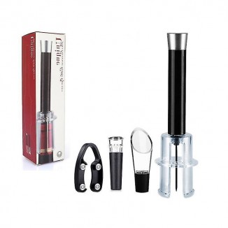 Wino On The Go Wine Opening SetAir Pressure Pump Bottle OpenerVacuum Stopper