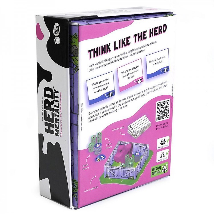 Herd Mentality Board Game The Udderly Addictive Family Game Best Christmas Game For 4-20 Players