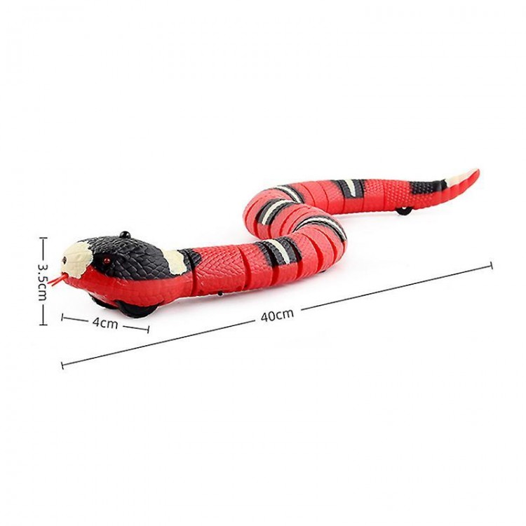 Enhance Playtime With Our USB Smart Sensing Prank Snake Toy -Realistic