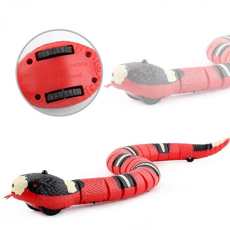 Enhance Playtime With Our USB Smart Sensing Prank Snake Toy -Realistic