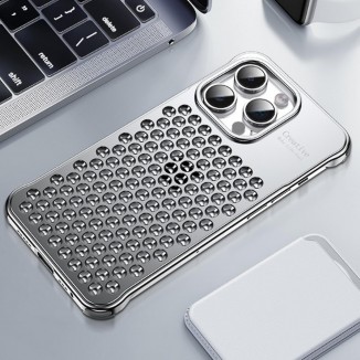 Aluminum Alloy Frameless Heat Dissipation Case For IPhone 15 Pro Max