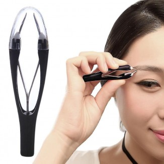 Automatic Retractable Eyebrow Tweezer - Precision Eyebrow Makeup Tool for Easy Hair Removal