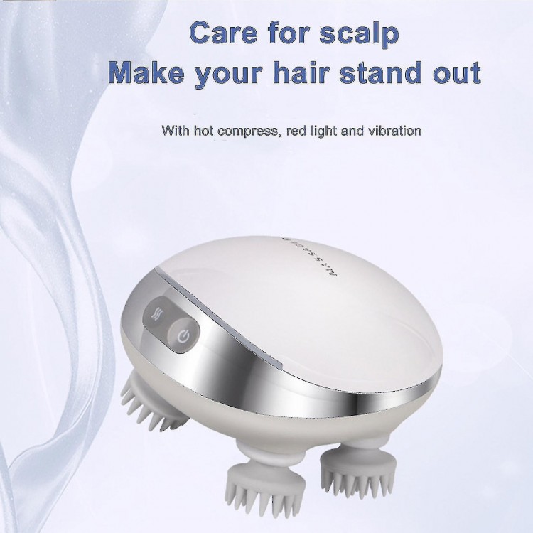 Smart Scalp Massager - Unleash the Scalp Hero Massager for Hair Growth, Infused with Red Light Technology
