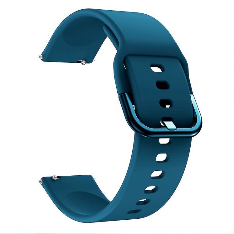 22mm Soft Silicone Waterproof Watch Band - Smart Watch Bracelet Strap