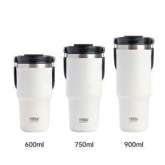 Insulated Cup Coffee Mug Double-Layer Insulation to Keep Cold Portable ice bar Cup Large Capacity Stainless Steel Double Drinking car Cup