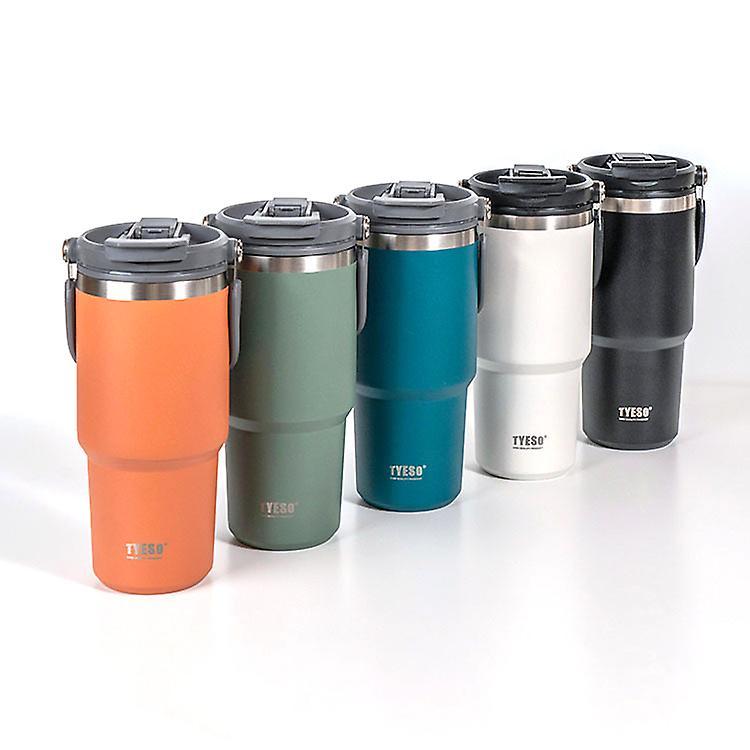 Insulated Cup Coffee Mug Double-Layer Insulation to Keep Cold Portable ice bar Cup Large Capacity Stainless Steel Double Drinking car Cup