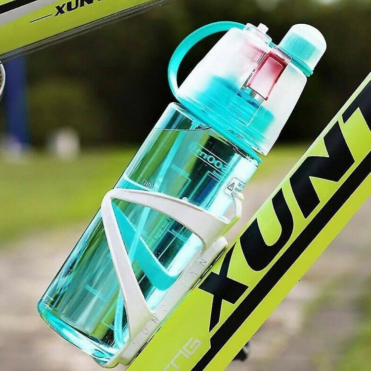 Water Bottle Spray Mist Sport Travel Climbing Drinking Bottle Portable