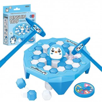 Penguin Peril Ice Pick Challenge Children Family Board Game Christmas Toy Trap