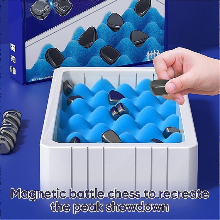 Magnetic Chess Set - Children's Casual Game, Interactive Tabletop Game, Logic and Strategy Magnetic Battle Chess, Educational Toy