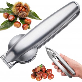 304 Stainless Steel Chestnut Cutter - Opener, Clip Pliers, and Nut Cracker for Easy Chestnut Shelling