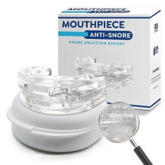 Adjustable Anti-Snoring Mouthguard for Comfortable Sleep - Nighttime Teeth Protection and Bruxism Solution