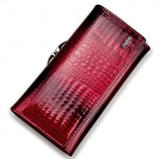 Fashion Leather Women's Wallet – A Long Ladies Wallet Clutch