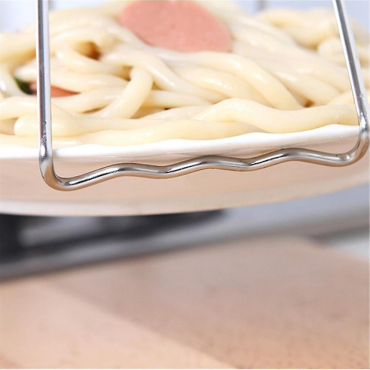 Kitchen Anti-scald Clamp Hot Dish Plate Bowl Clip Tong Gripper Tools