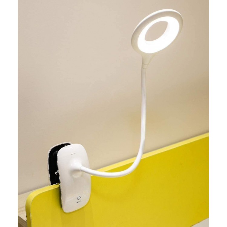 Led Clip-on Reading Lamp Dimmable Eye Protection Table Lamp