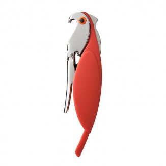 Creative Parrot Wine Opener - Stainless Steel Wine Bottle Opener with a Unique and Fun Design