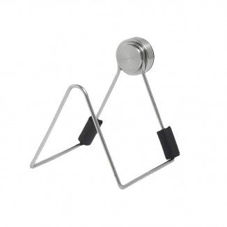 Magnetic Sponge Holder for Sink - Kitchen Utensil Holder with Dishcloth Holder (Dimensions: 6 x 6 x 5.5cm)