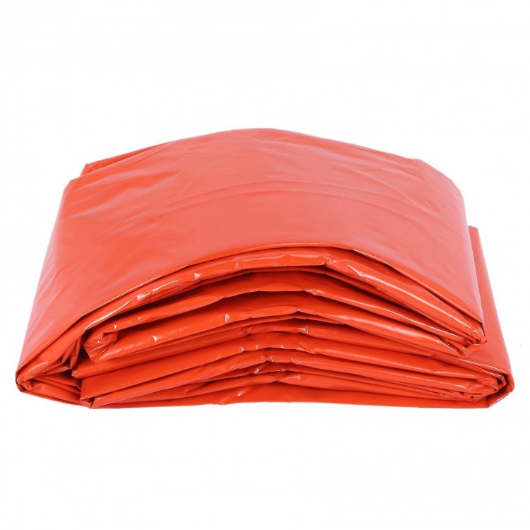 2-Pack Thermal Waterproof Emergency Sleeping Bags - Survival Blankets for Outdoor Camping and Hiking