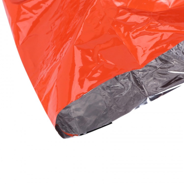 2-Pack Thermal Waterproof Emergency Sleeping Bags - Survival Blankets for Outdoor Camping and Hiking