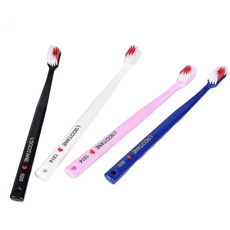 2pcs Toothbrush Heart Couple Brush Teeth - Eco-Friendly Nano Adults Toothbrush Set, Share Your Smile with Sustainable Oral Care