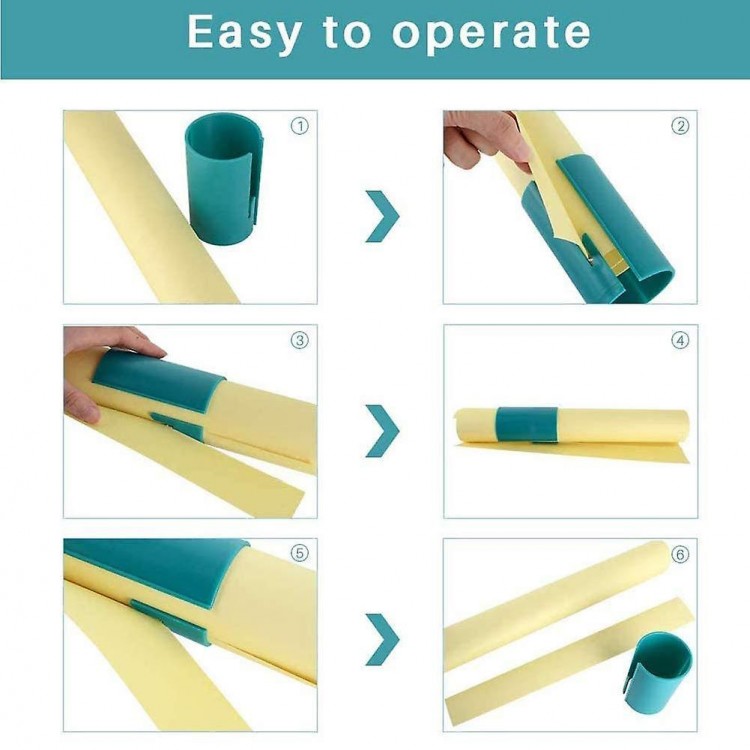 Christmas Wrapping Paper Cutter - Sliding Paper Cutter For Rolls
