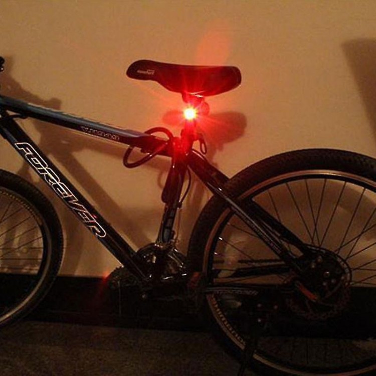 2Pcs Bicycle LED Safety Lights -Cycle Tail Light, Cycling Warning Light, Brake Light, Bike Flashlight for Safety