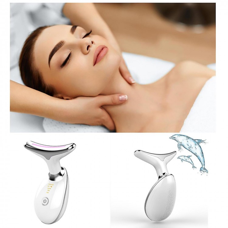 LED Photon Neck Tightening Device for Wrinkle Reduction and Enhanced Neck Beauty