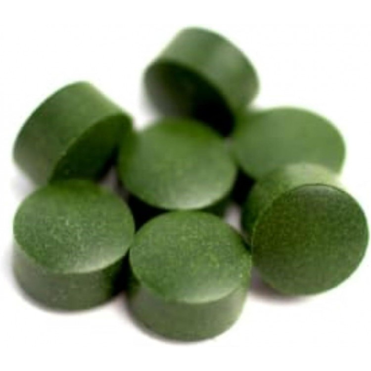 Sunfood Chlorella Tablets | Chlorophyll Rich | 2oz Bag | 228 Tablets