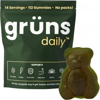 Gummy Bears: Organic Spirulina And Chlorella, Prebiotics For Digestive